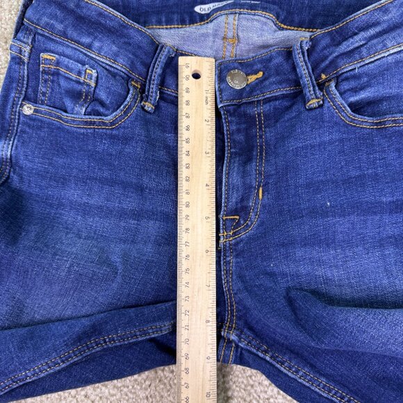 Old Navy Rockstar Super Skinny Women's Size 2 Stretch Blue Denim 28x26 E795 - Picture 8 of 11